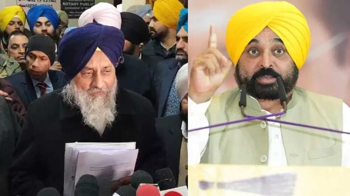 पंजाब पुलिस ने बड़ी वारदात होने से रोक ली, सुखबीर बादल पर हमले को लेकर सीएम मान का बयान